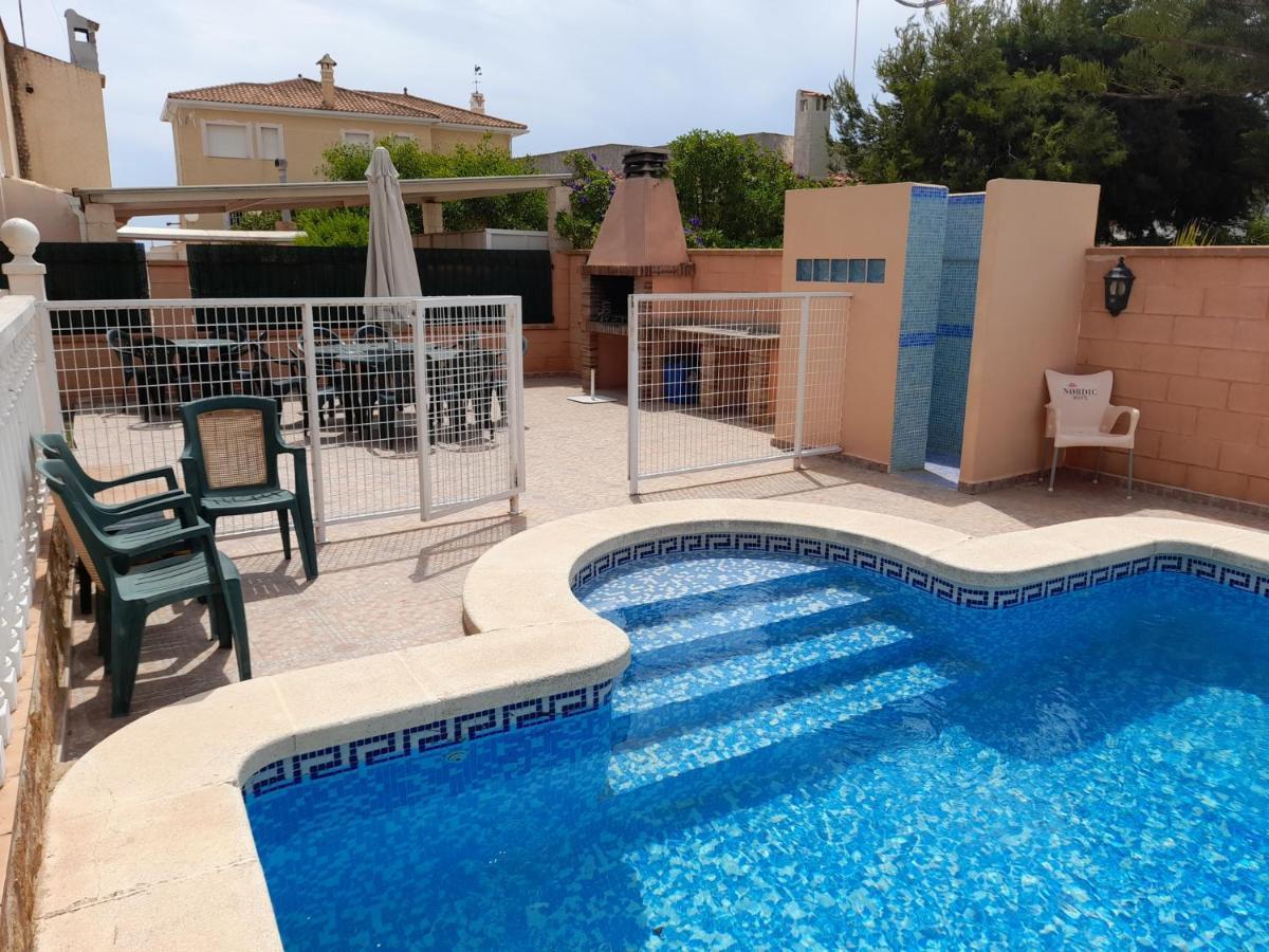 Chalet Muy Cerca De La Playa Con Piscina Privada Dehesa de Campoamor  Exterior foto